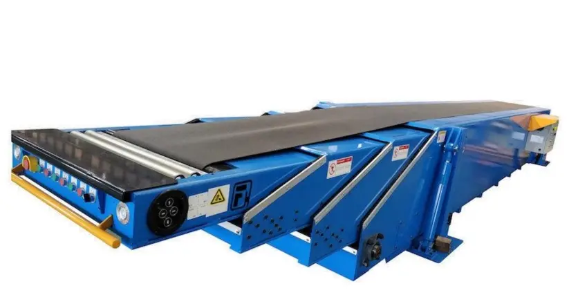 Telescopic belt conveyor